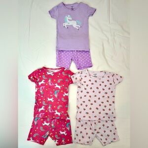 Girls 3T Summer Carter’s Pajama Sets